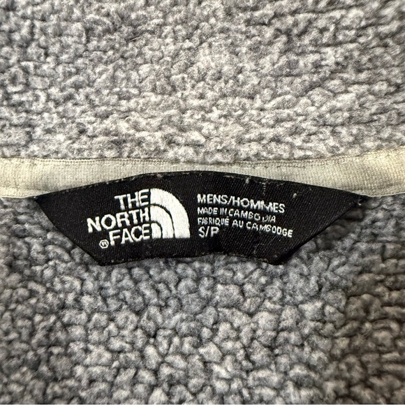 The North Face Gordon Lyons Quarter Zip Fleece Pullover Sweater Men’s Small Gray - Picture 4 of 7
